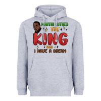 Heather Grey martin luther the king 1963 i have a dream Heavyweight Hoodie - MaliasSmallBusiness