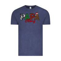 Vintage Denim papa claus Vintage Tee - BarkalooDesign