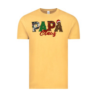 Vintage Mustard papa claus Vintage Tee - BarkalooDesign