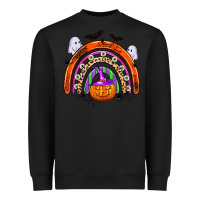 Halloween Rainbow Heavyweight Sweatshirt | Teevron