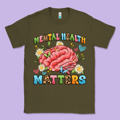 Mental Health Matters Classic Tee Designed By Artiststas