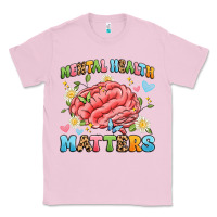 Bubblegum Pink mental health matters Classic Tee - Artiststas