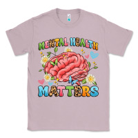 Lilac mental health matters Classic Tee - Artiststas