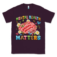 Plum mental health matters Classic Tee - Artiststas