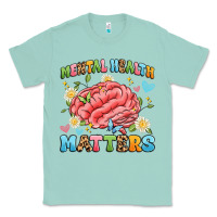 Seafoam mental health matters Classic Tee - Artiststas