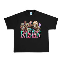 Black He is risen Easter Day Urban Heavy Tee - CowGirlArtShop
