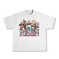 He Is Risen Easter Day Urban Heavy Tee | Teevron