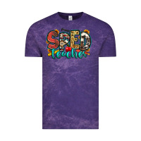 Cloud Purple special education teacher Vintage Tee - Zillion Design Studio