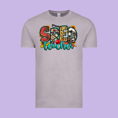 Special Education Teacher Vintage Tee Designed By Zillion Design Studio
