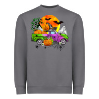 Storm halloween farm truck Heavyweight Sweatshirt - Zillion Design Studio