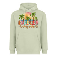 Matcha forever chasing sunsets Heavyweight Hoodie - MaliasSmallBusiness