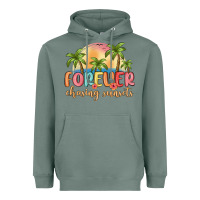 Sage forever chasing sunsets Heavyweight Hoodie - MaliasSmallBusiness