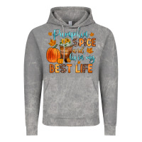 Cloud Rock pumpkin spice and livin  my best life Vintage Hoodie - Zillion Design Studio
