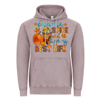 Vintage Zinc pumpkin spice and livin  my best life Vintage Hoodie - Zillion Design Studio