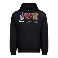 Peace Love Veteran Urban Hoodie | Teevron