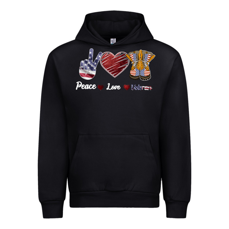 Peace Love Veteran Urban Hoodie by Bettercallsaul | Teevron