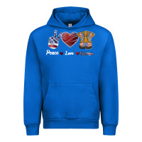 Cobalt Peace Love Veteran Urban Hoodie - Bettercallsaul