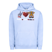 Pigment Grape Ice Peace Love Veteran Urban Hoodie - Bettercallsaul