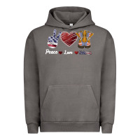 Pigment Tornado Peace Love Veteran Urban Hoodie - Bettercallsaul