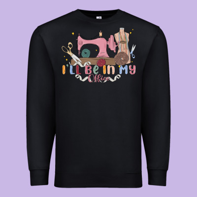 Ill Be In My Office Premium Sweatshirt Designed By Maliassmallbusiness