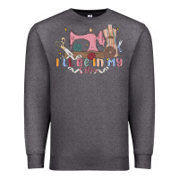 Charcoal Heather ill be in my office Premium Sweatshirt - MaliasSmallBusiness