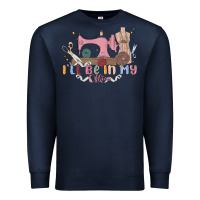 Navy ill be in my office Premium Sweatshirt - MaliasSmallBusiness