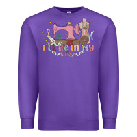 Purple ill be in my office Premium Sweatshirt - MaliasSmallBusiness