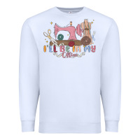 White ill be in my office Premium Sweatshirt - MaliasSmallBusiness