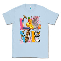 Dusty Blue love easter Classic Tee - AdoDesignShop
