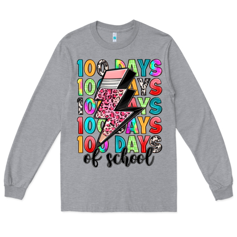 100 Days Of School Long Sleeve Tee by Artiststas | Teevron