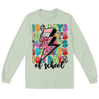 Matcha 100 days of school Long Sleeve Tee - Artiststas