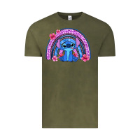 Stitch Rainbow Vintage Tee | Teevron