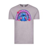 Vintage Zinc stitch rainbow Vintage Tee - Zillion Design Studio