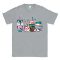 Heather Grey nurse fuel coffee cups Classic Tee - AdoDesignShop