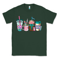 Sports Green nurse fuel coffee cups Classic Tee - AdoDesignShop