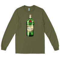 Army Green have fun gin bottle Long Sleeve Tee - AdoDesignShop
