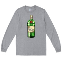 Heather Grey have fun gin bottle Long Sleeve Tee - AdoDesignShop