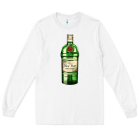White have fun gin bottle Long Sleeve Tee - AdoDesignShop
