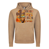 Vintage Coffee pumpkin spice and jesus christ Vintage Hoodie - Zillion Design Studio