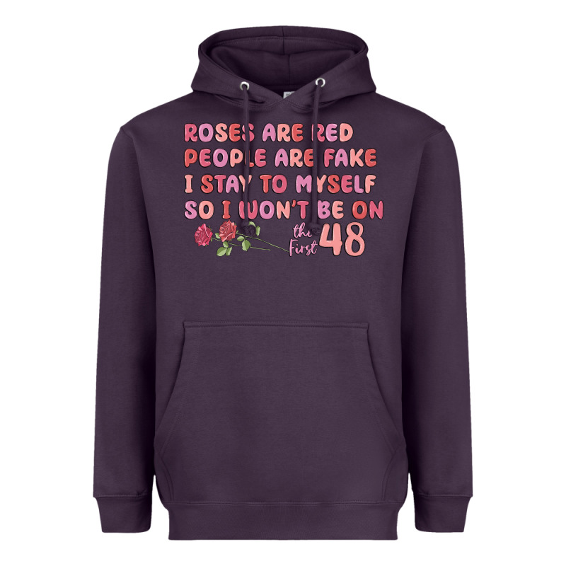 Roses Are Red Heavyweight Hoodie by MaliasSmallBusiness | Teevron