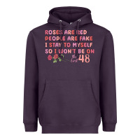 Plum roses are red Heavyweight Hoodie - MaliasSmallBusiness