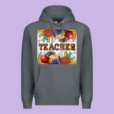 Western Teacher Tumbler Premium Hoodie Designed By Lillyallendesigns