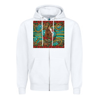 White western horse horseshoe roses gemstones glitter wooden Zipper Hoodie - Artiststas