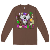 Chestnut spooky nurse Long Sleeve Tee - AdoDesignShop
