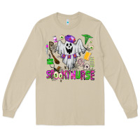 Mushroom spooky nurse Long Sleeve Tee - AdoDesignShop