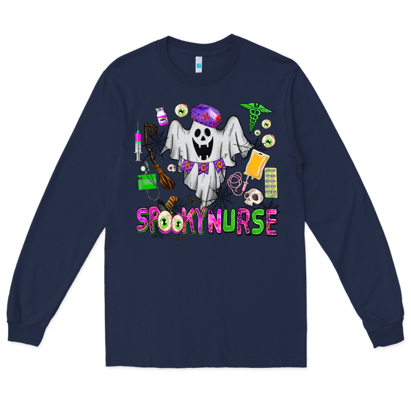 Spooky Nurse Long Sleeve Tee by AdoDesignShop | Teevron