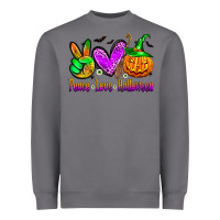 Storm peace love halloween Heavyweight Sweatshirt - Zillion Design Studio