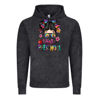 Vintage Black hello preschool kid Vintage Hoodie - texasbilliewilder