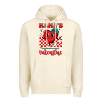 Sandshell skater heart valentines day art Premium Hoodie - LillyAllenDesigns