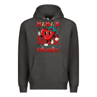 Smoke skater heart valentines day art Premium Hoodie - LillyAllenDesigns